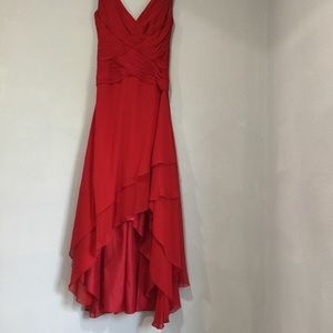 Long Prom Dresses Mon Cheri Red - Cocktail Prom